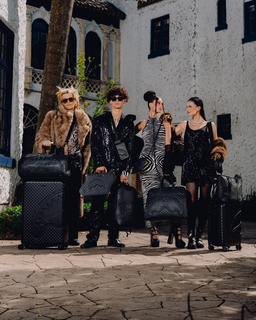 THE GHOST MAISON SHARKITECTURE CARRY-ON LUGGAGE